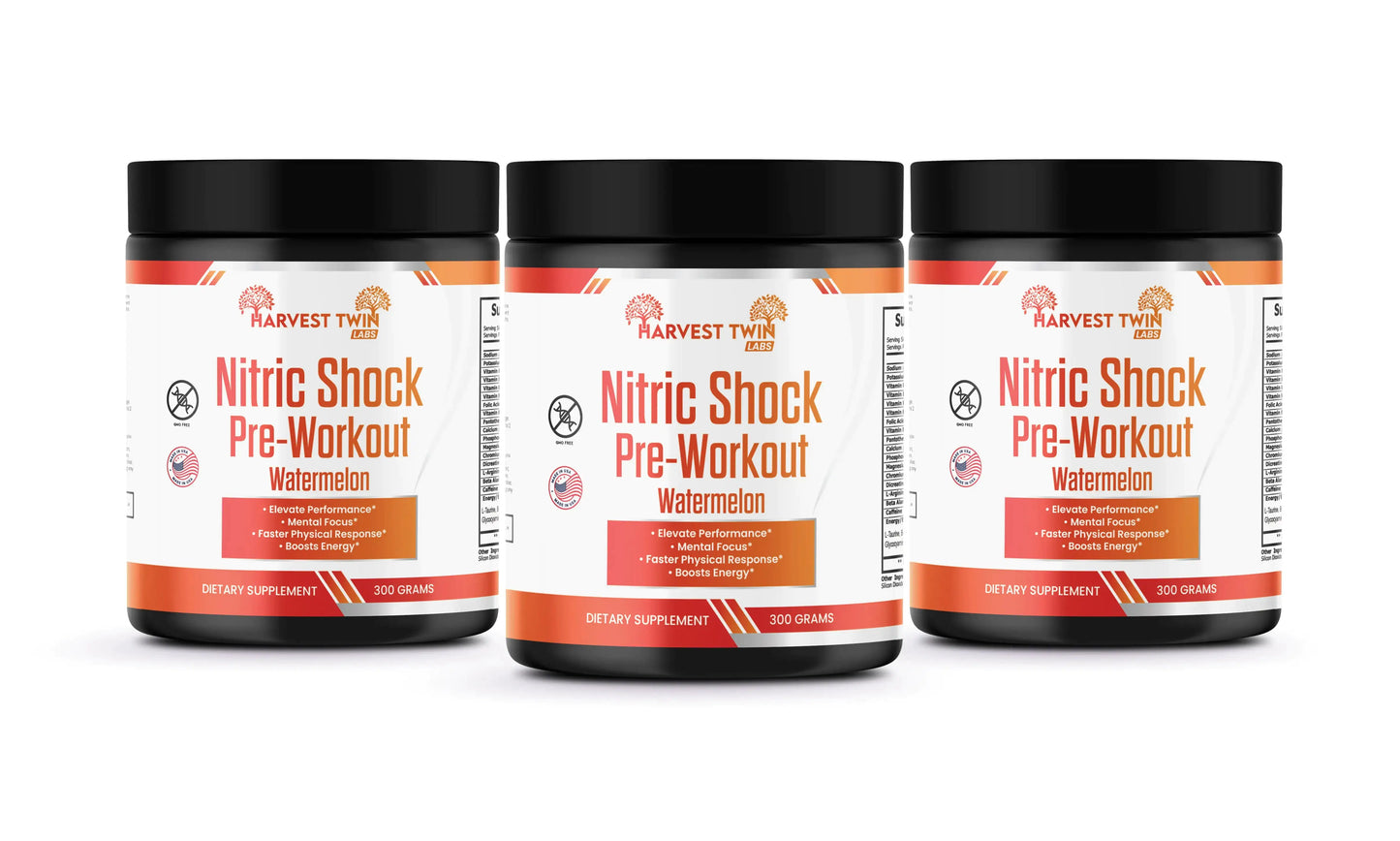 Nitric Shock Pre-Workout (Watermelon)