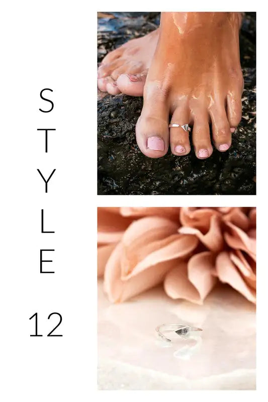 Sterling Silver Toe Rings