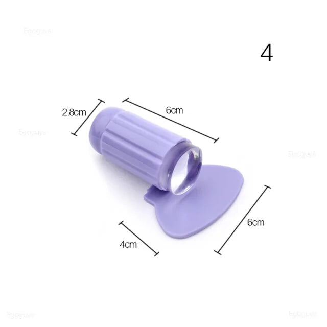 Transparent Nail Stamper