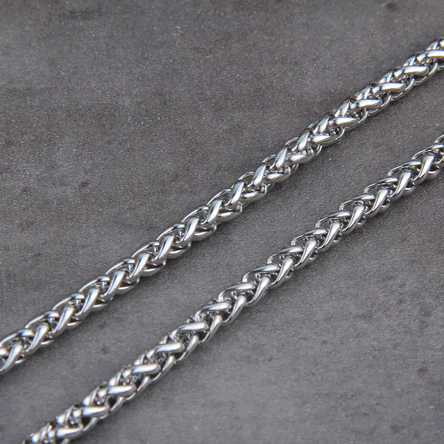 Vikings Stainless Steel Men Chains Necklace