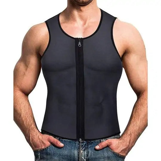 Men's Slimming Sauna Sweat Vest Compression Tank Top