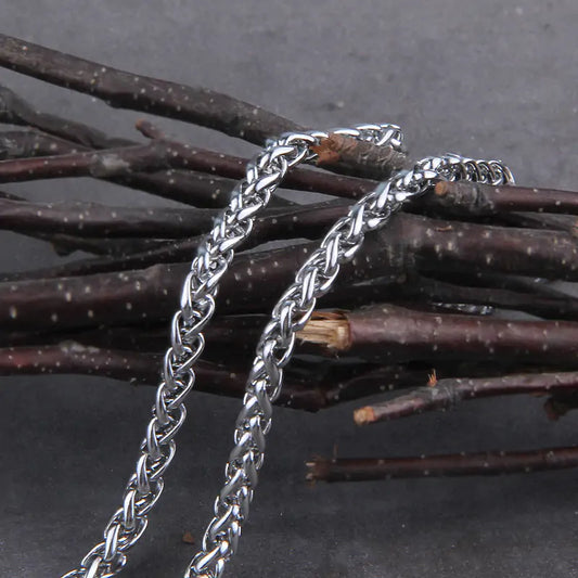 Vikings Stainless Steel Men Chains Necklace