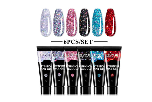 Extension Gel Nail Polish Kit Set