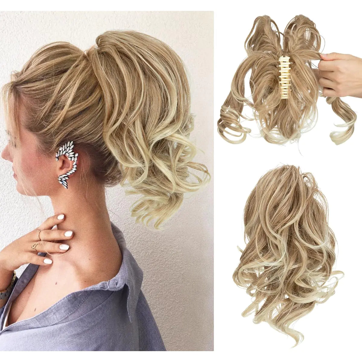 Messy Bun Hair Clip