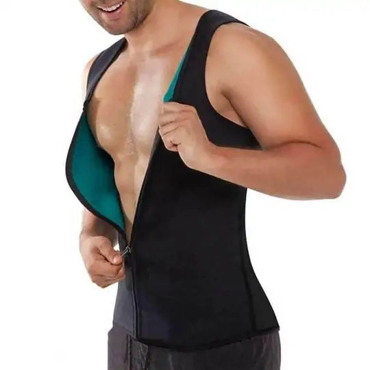 Men's Slimming Sauna Sweat Vest Compression Tank Top